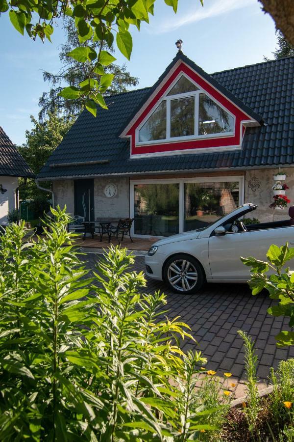 Ferienhaus Goermer Mit Wasserbett Schmolln  Luaran gambar